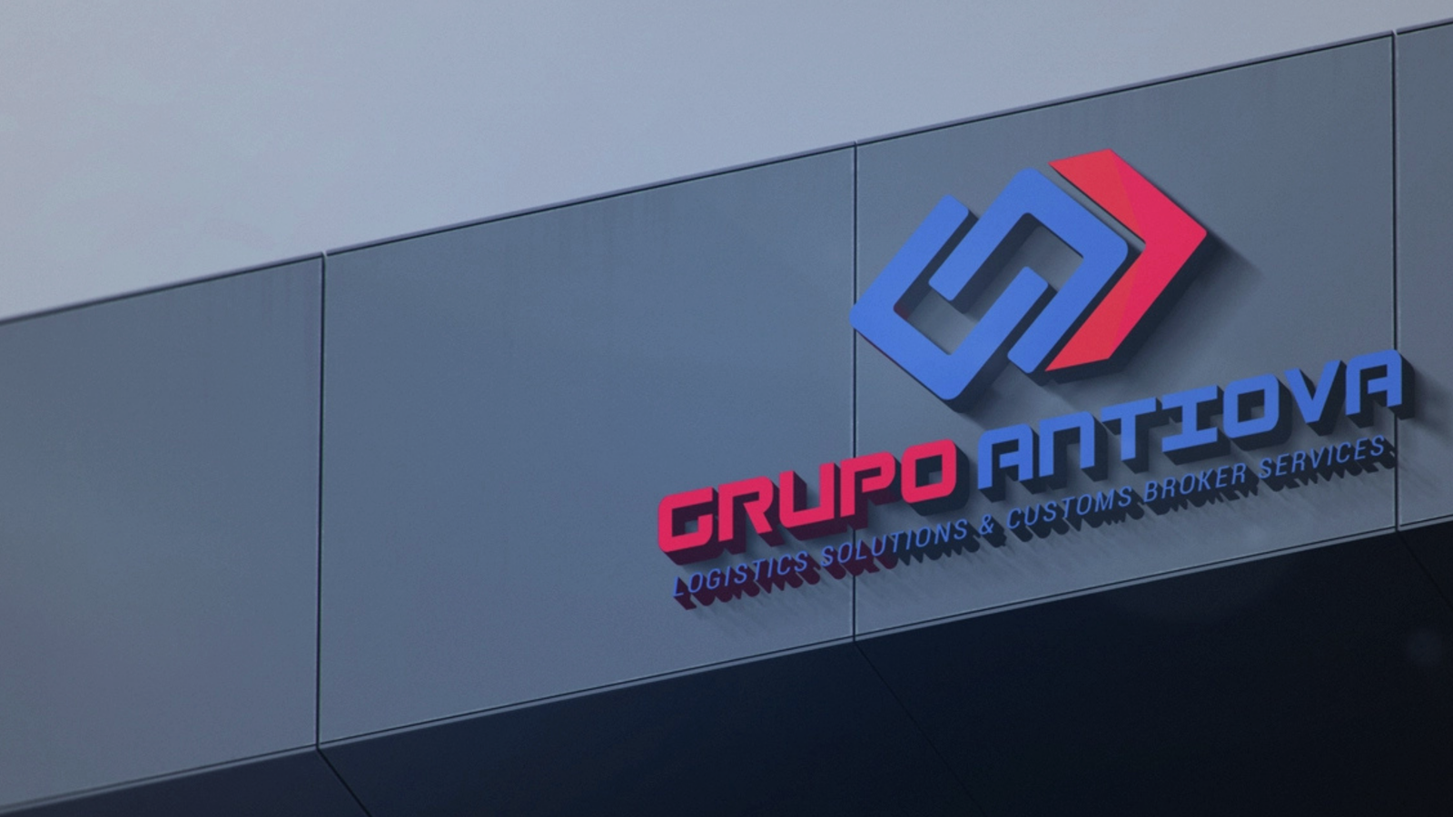 Fachada corporativa de Grupo Antiova